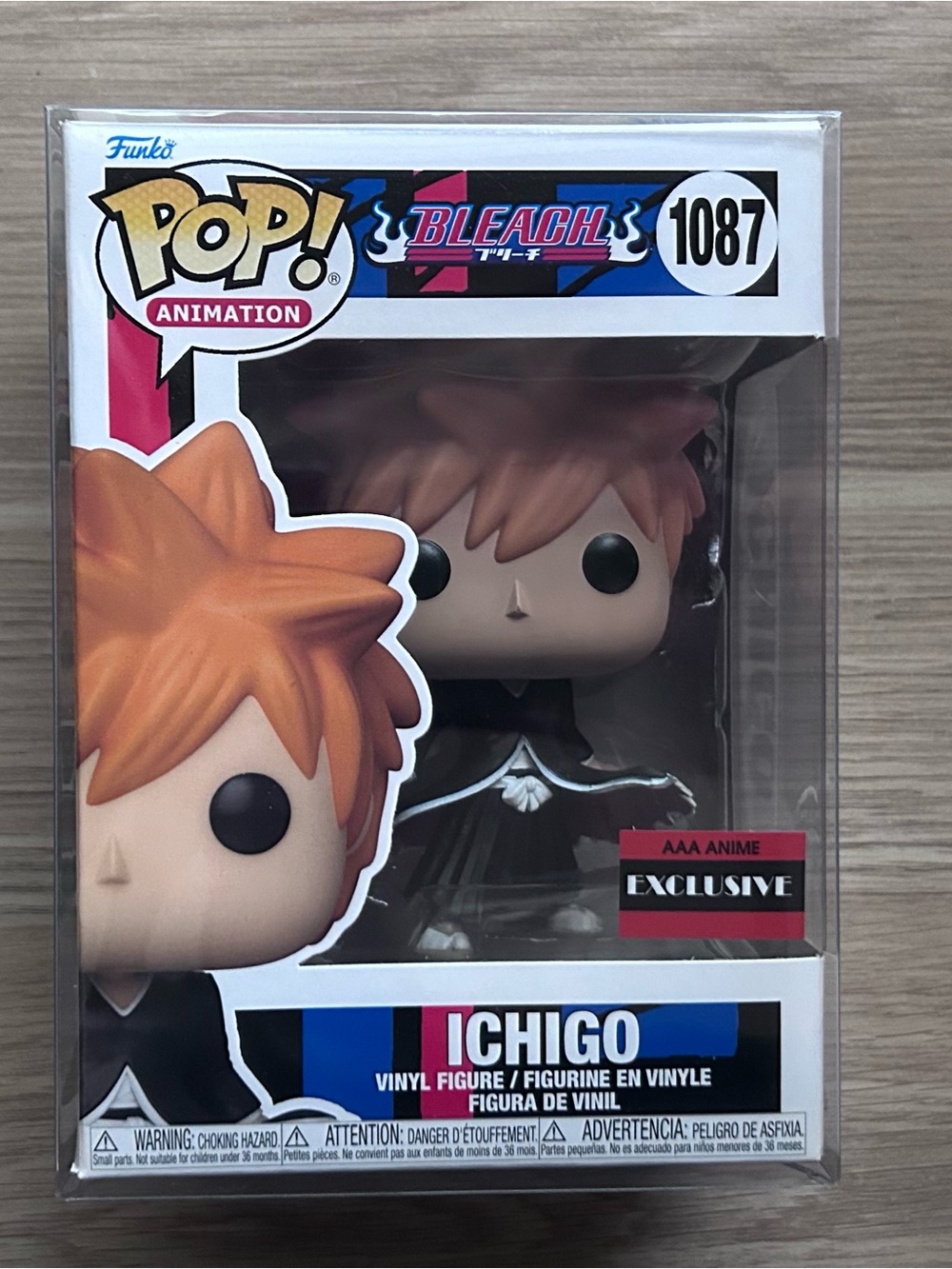 Funko Pop! Bleach Ichigo #1087 (AAA ANIME EXCLUSIVE)!